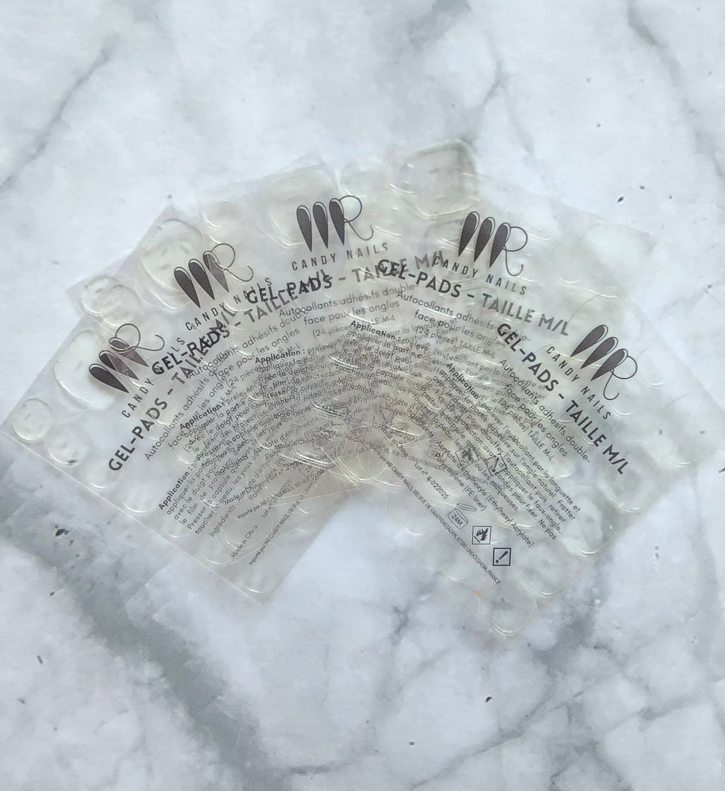 Accessoires - Gel pad mains - Lot de 5 (10 feuilles)