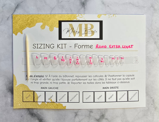 Accessoires - Sizing kit